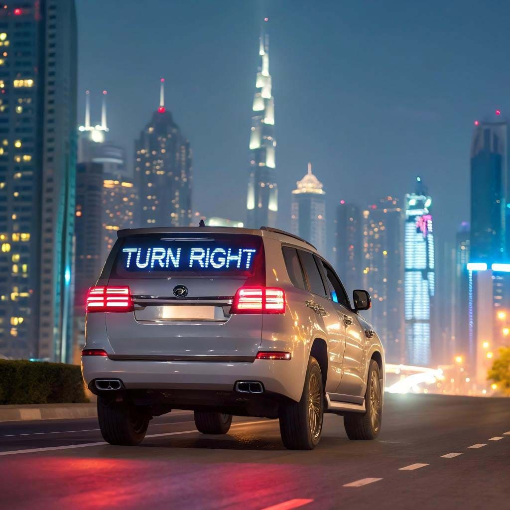 SUV Custom Light Show